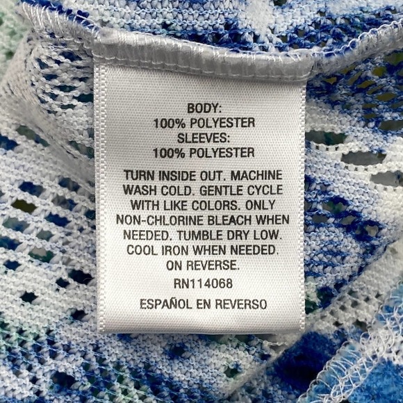 SHARKBITE Floral Multicolor 3/4 Sleeve Blouse - Picture 10 of 13